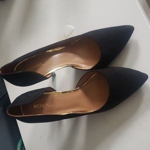 Black Merona Women's Lainee D'Orsay Pumps